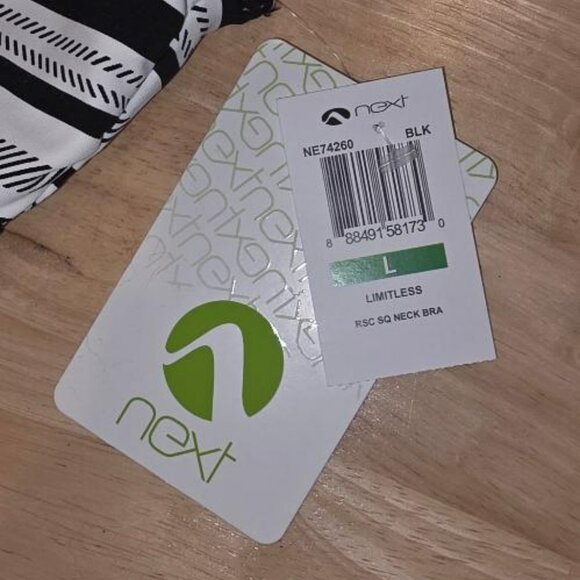 NWT - Next Women's Standard Reset Neck Swimsuit Bikini Top Size Large - Picture 4 of 6
